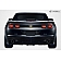Extreme Dimensions Air Dam Rear Lip Carbon Fiber Gloss UV Coated Black - 106818