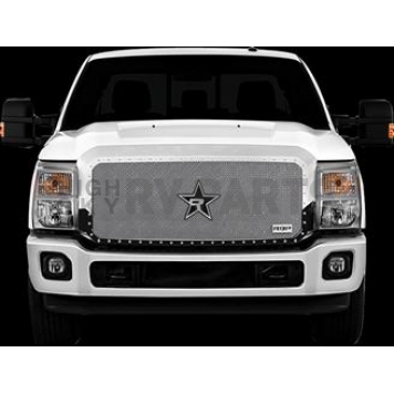 RBP (Rolling Big Power) Grille Insert - Silver Chrome Plated Steel  - 158564