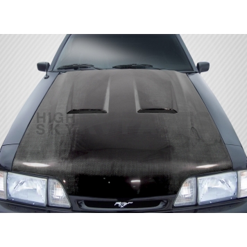 Extreme Dimensions Hood - Gloss Carbon Fiber Black - 113114
