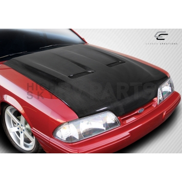 Extreme Dimensions Hood - Gloss Carbon Fiber Black - 113114-1