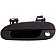 Help! By Dorman Exterior Door Handle - Plastic Black Single - 83723