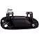 Help! By Dorman Exterior Door Handle - Plastic Black Single - 83723