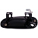 Help! By Dorman Exterior Door Handle - Plastic Black Single - 83724