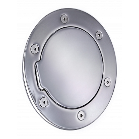 All Sales Fuel Door - Round Aluminum - 6040C