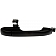 Help! By Dorman Exterior Door Handle - Plastic Black Single - 81512