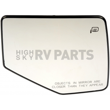 Help! By Dorman Exterior Mirror Glass Rectangular Power Single - 56316