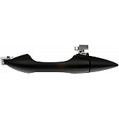 Help! By Dorman Exterior Door Handle - Plastic Black Single - 81517