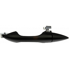 Help! By Dorman Exterior Door Handle - Plastic Black Single - 81517