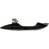 Help! By Dorman Exterior Door Handle - Plastic Black Single - 81518