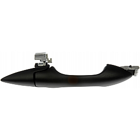 Help! By Dorman Exterior Door Handle - Plastic Black Single - 81518
