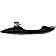 Help! By Dorman Exterior Door Handle - Plastic Black Single - 81518