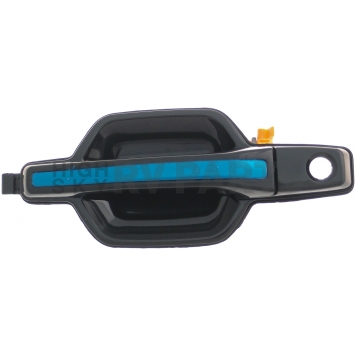 Help! By Dorman Exterior Door Handle - Plastic Black With Silver Insert Single - 83729