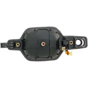 Help! By Dorman Exterior Door Handle - Plastic Black With Silver Insert Single - 83729-1