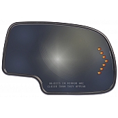 Help! By Dorman Exterior Mirror Glass Rectangular Power Single - 56319