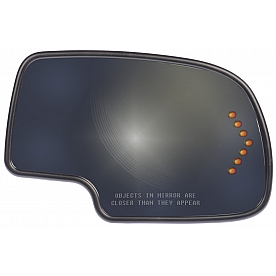 Help! By Dorman Exterior Mirror Glass Rectangular Power Single - 56319
