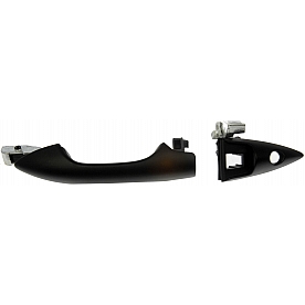 Help! By Dorman Exterior Door Handle - Plastic Black Single - 81519