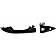 Help! By Dorman Exterior Door Handle - Plastic Black Single - 81519