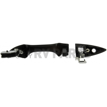 Help! By Dorman Exterior Door Handle - Plastic Black Single - 81519-1
