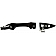 Help! By Dorman Exterior Door Handle - Plastic Black Single - 81519