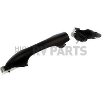 Help! By Dorman Exterior Door Handle - Plastic Black Single - 81519-2