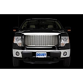Putco Grille Insert - Polished Stainless Steel Rectangular - 64420