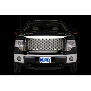 Putco Grille Insert - Polished Stainless Steel Rectangular - 64420