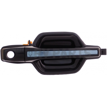 Help! By Dorman Exterior Door Handle - Plastic Black With Silver Insert Single - 83730