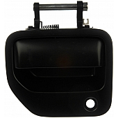 Help! By Dorman Exterior Door Handle - Plastic Black Single - 81522