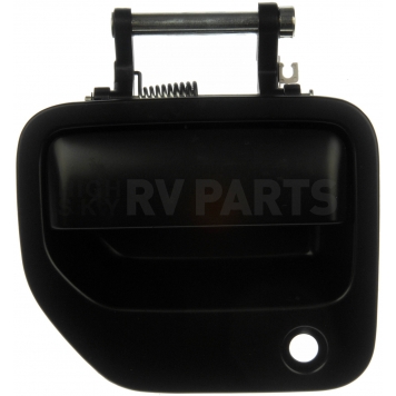Help! By Dorman Exterior Door Handle - Plastic Black Single - 81522