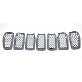 TFP (International Trim) Grille Insert - ABS Plastic Chrome Plated - 69246GI