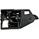 Help! By Dorman Interior Door Handle - Lever Plastic Black Single - 91304