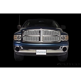 Putco Grille Insert - Polished Stainless Steel Rectangular - 64503