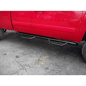 N-Fab Nerf Bar 3 Inch Steel Round - C1173QC