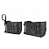 Paramount Automotive Door - Tubular Lower Half Steel Black Set Of 2 - 510698