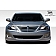 Extreme Dimensions Air Dam Front Lip Fiberglass Reinforced Plastics Primered Black - 106369