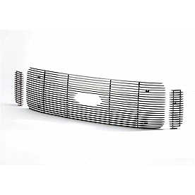Putco Grille Insert - Polished Aluminum Rectangular - 71134