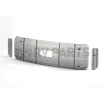 Putco Grille Insert - Polished Aluminum Rectangular - 71134