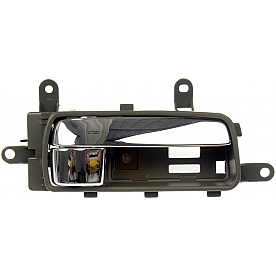 Help! By Dorman Interior Door Handle - Plastic Charcoal Housing With Silver Lever Single - 81542