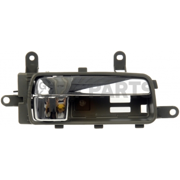 Help! By Dorman Interior Door Handle - Plastic Charcoal Housing With Silver Lever Single - 81542