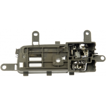 Help! By Dorman Interior Door Handle - Plastic Charcoal Housing With Silver Lever Single - 81542-1