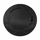 Black Mountain Fuel Door - Round - BM13890