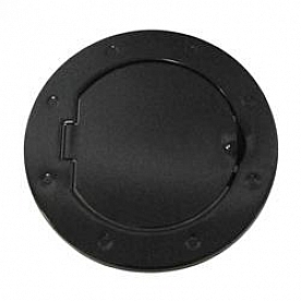 Black Mountain Fuel Door - Round - BM13890