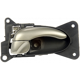 Help! By Dorman Interior Door Handle - Plastic Black Housing With Silver Lever Single - 81544