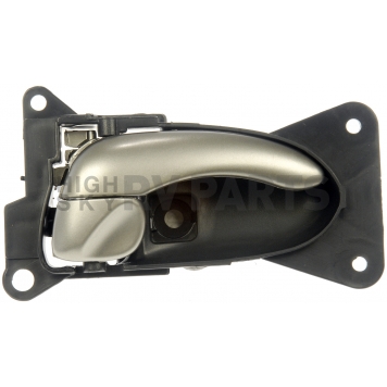 Help! By Dorman Interior Door Handle - Plastic Black Housing With Silver Lever Single - 81544