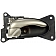 Help! By Dorman Interior Door Handle - Plastic Black Housing With Silver Lever Single - 81544