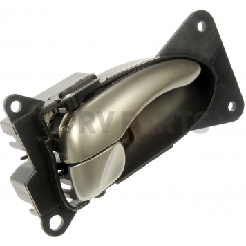 Help! By Dorman Interior Door Handle - Plastic Black Housing With Silver Lever Single - 81544-2