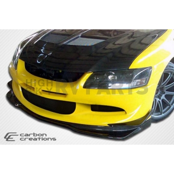 Extreme Dimensions Air Dam Front Lip Carbon Fiber Gloss UV Coated Black - 105856-4
