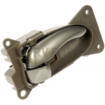 Help! By Dorman Interior Door Handle - Plastic Brown Housing With Silver Lever Single - 81546-2