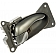 Help! By Dorman Interior Door Handle - Lever Plastic Gray Housing With Silver Lever Single - 81548