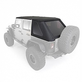 Smittybilt Soft Top - Black Fastback Top Fabric - 9083135K